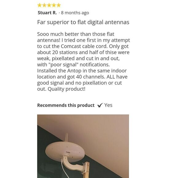 J Pole Outdoor TV Antenna Mount, AT-723, New in Original Packaging, Never Used - Picture 9 of 10